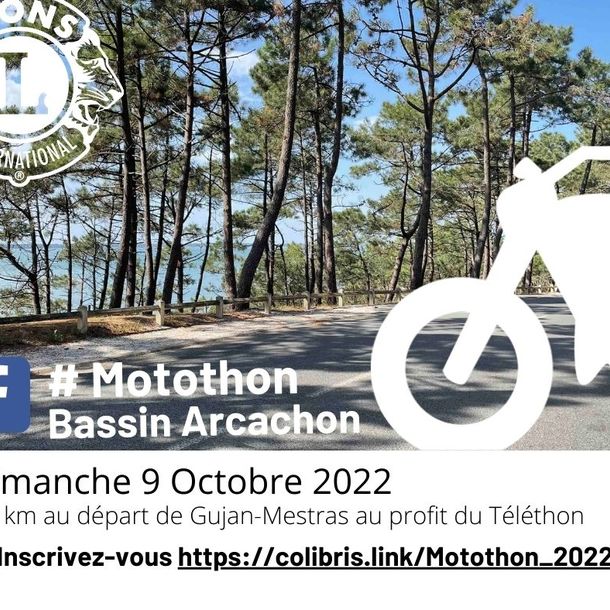 Motothon 9 octobre - Au profit du Téléthon